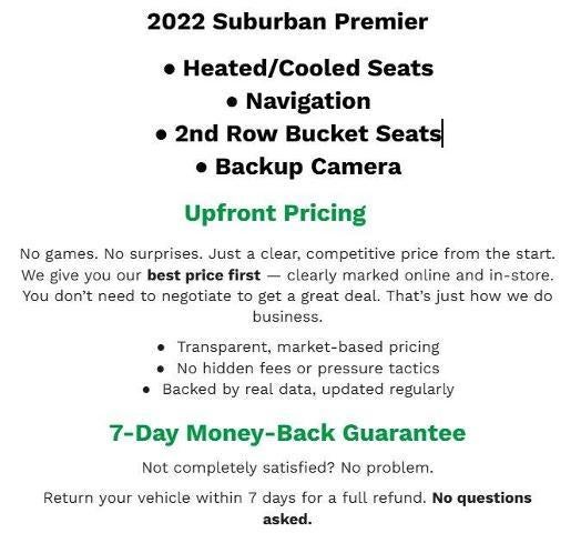 2022 Chevrolet Suburban Premier
