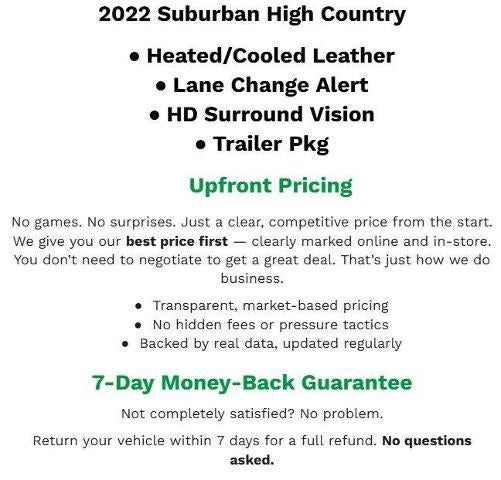 2022 Chevrolet Suburban High Country