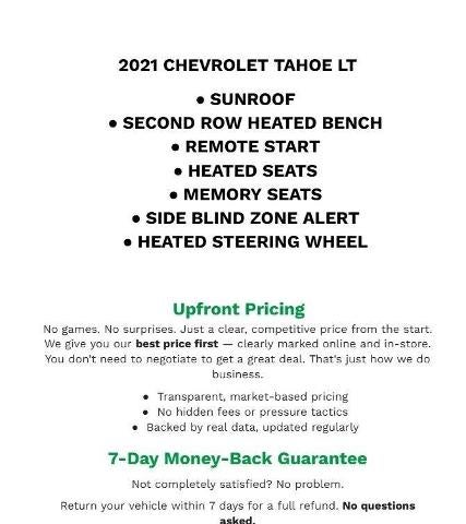 2021 Chevrolet Tahoe LT