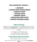 2021 Chevrolet Tahoe LT