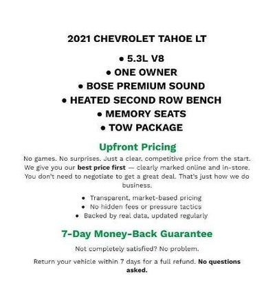 2021 Chevrolet Tahoe LT