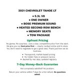 2021 Chevrolet Tahoe LT
