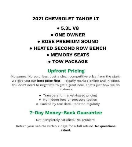 2021 Chevrolet Tahoe LT