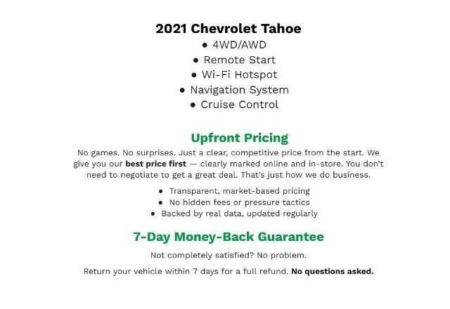 2021 Chevrolet Tahoe LT