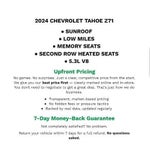 2024 Chevrolet Tahoe Z71
