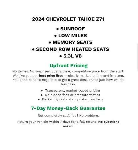 2024 Chevrolet Tahoe Z71