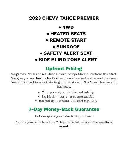 2023 Chevrolet Tahoe Premier