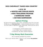 2022 Chevrolet Tahoe High Country