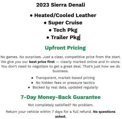 2023 GMC Sierra 1500 Denali