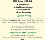 2017 GMC Sierra 1500 SLE