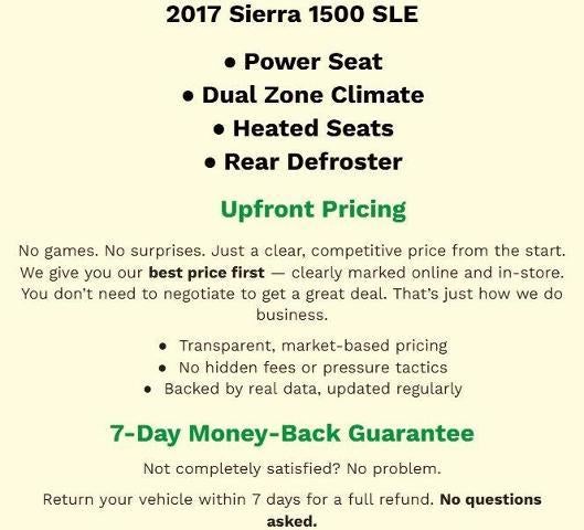 2017 GMC Sierra 1500 SLE