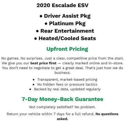 2020 Cadillac Escalade ESV Platinum