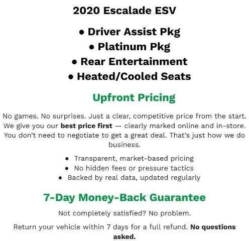 2020 Cadillac Escalade ESV Platinum