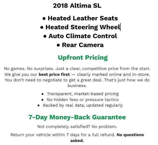 2018 Nissan Altima 2.5 SL