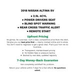 2018 Nissan Altima 2.5 SV