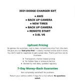 2021 Dodge Charger SXT