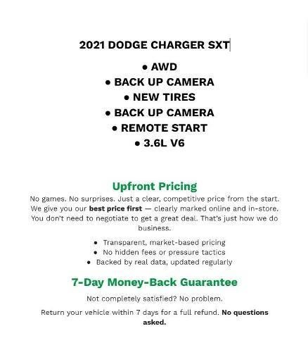 2021 Dodge Charger SXT