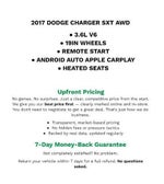 2017 Dodge Charger SXT