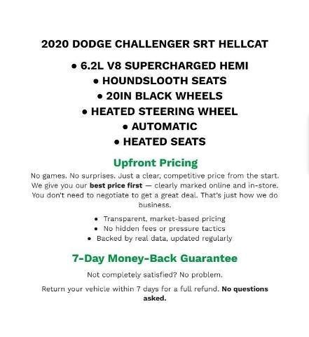 2020 Dodge Challenger SRT Hellcat