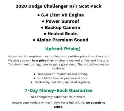 2020 Dodge Challenger R/T Scat Pack