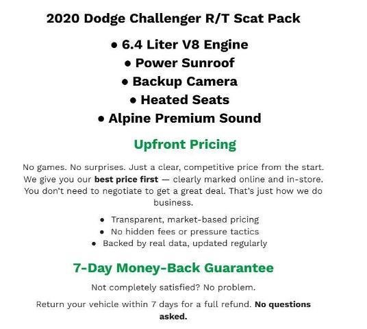 2020 Dodge Challenger R/T Scat Pack