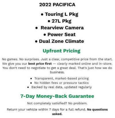 2022 Chrysler Pacifica Touring L