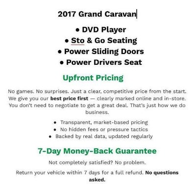 2017 Dodge Grand Caravan SXT