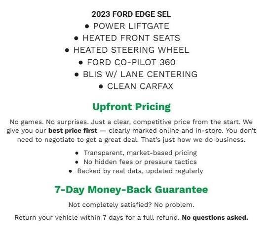 2023 Ford Edge SEL