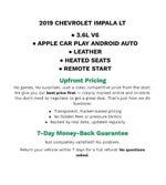 2019 Chevrolet Impala LT