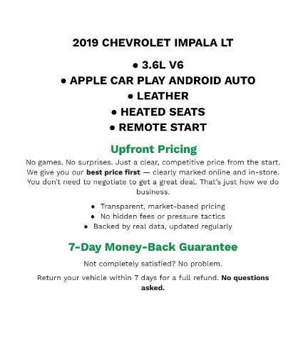 2019 Chevrolet Impala LT