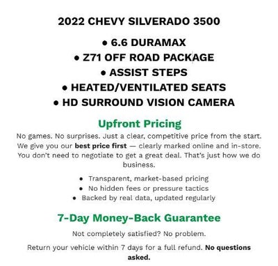 2022 Chevrolet Silverado 3500 HD LTZ