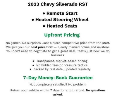 2023 Chevrolet Silverado 1500 RST