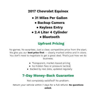 2017 Chevrolet Equinox LS