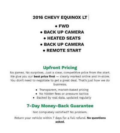 2016 Chevrolet Equinox LT