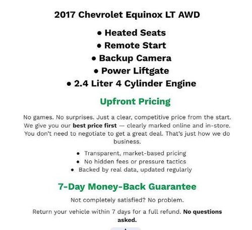 2017 Chevrolet Equinox LT