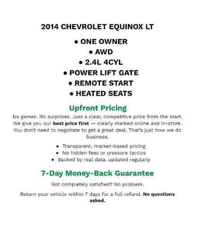 2014 Chevrolet Equinox LT