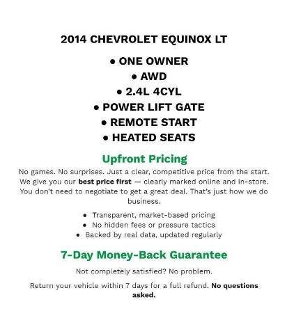 2014 Chevrolet Equinox LT