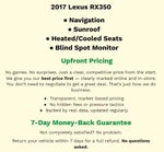 2017 Lexus RX 