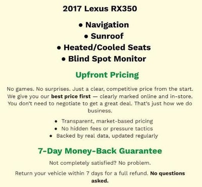 2017 Lexus RX 