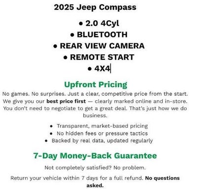 2025 Jeep Compass Limited 4x4