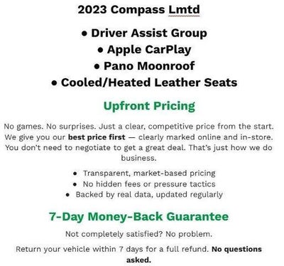 2023 Jeep Compass Limited 4x4