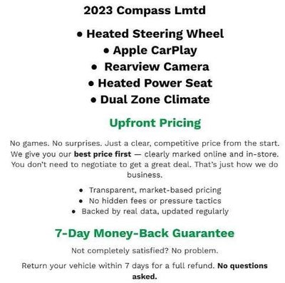 2023 Jeep Compass Limited 4x4