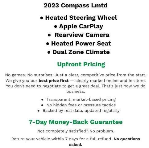 2023 Jeep Compass Limited 4x4