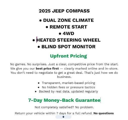2025 Jeep Compass Trailhawk 4x4
