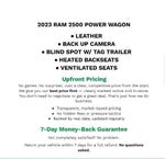 2023 RAM 2500 Power Wagon Crew Cab 4x4 6'4" Box