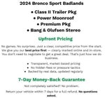 2024 Ford Bronco Sport Badlands