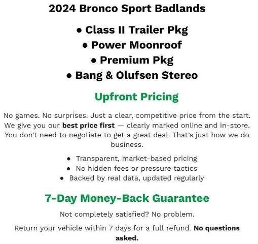 2024 Ford Bronco Sport Badlands