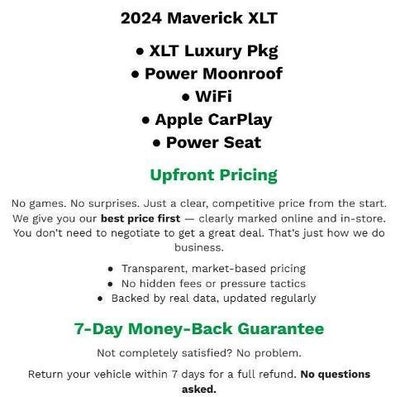 2024 Ford Maverick XLT