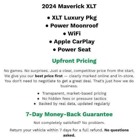 2024 Ford Maverick XLT