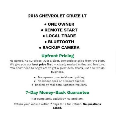 2018 Chevrolet Cruze LT